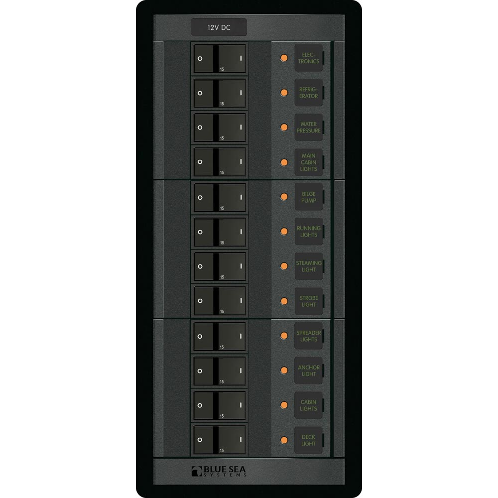 Blue Sea 1223 12V DC 12 Position [1223] - Premium Electrical Panels from Blue Sea Systems - Just $498.99! 