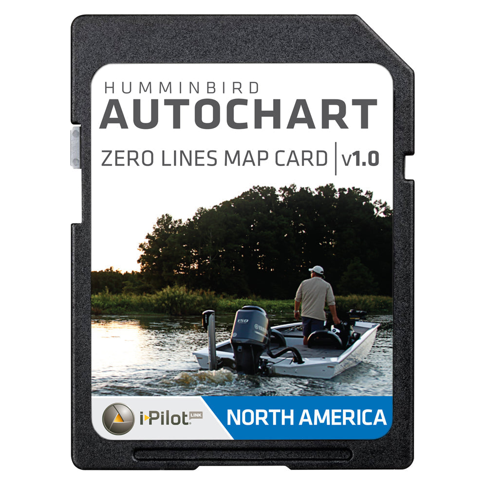 Humminbird AutoChart Zero Lines Map Card [600033-1] - Premium Humminbird from Humminbird - Just $68.99! 