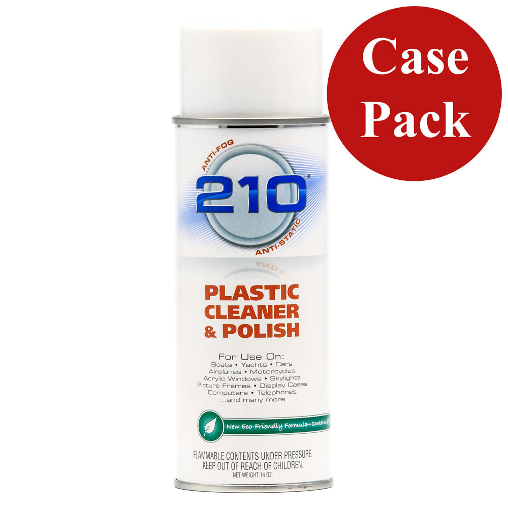 Camco 210 Plastic Cleaner Polish - 14oz Spray - Case of 12 [40934CASE] - Premium Cleaning from Camco - Just $183.99! 