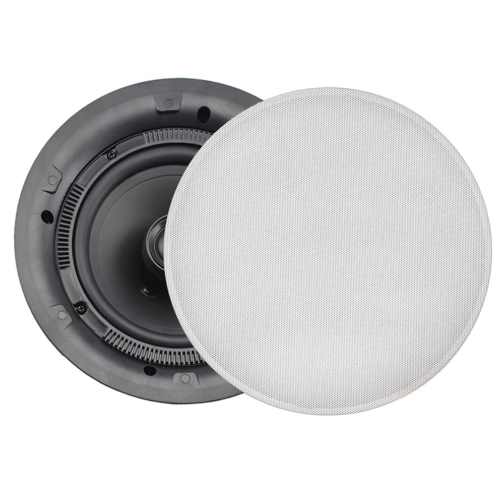 Fusion MS-CL602 Flush Mount Interior Ceiling Speakers (Pair) White [MS-CL602] - Premium Speakers from Fusion - Just $123.99! 