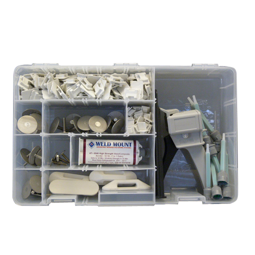 Weld Mount Executive Adhesive & Fastener Kit w/AT-8040 Adhesive [1001003] - Premium Tools from Weld Mount - Just $244.99! 