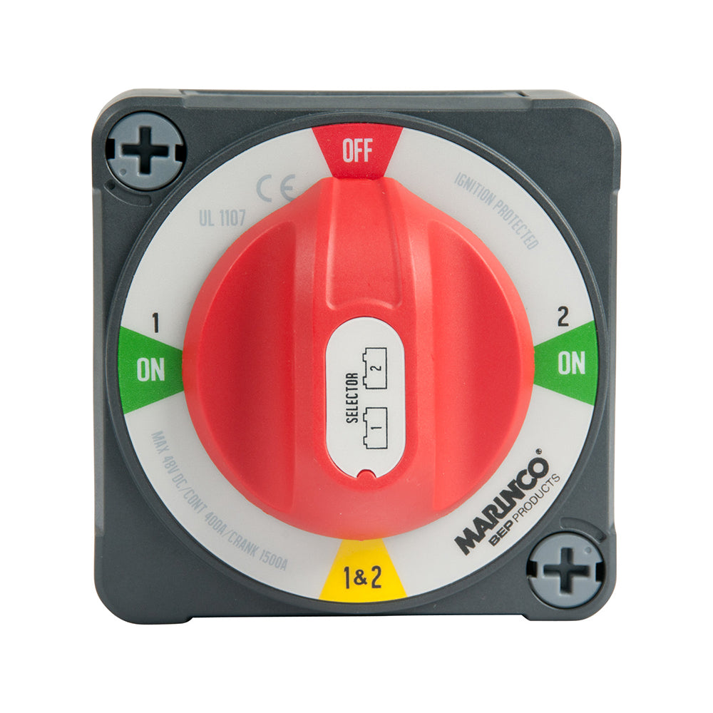 BEP Pro Installer 400A EZ-Mount Battery Selector Switch (1-2-Both-Off) [771-S-EZ] - Premium Battery Management from BEP Marine - Just $61.99! 