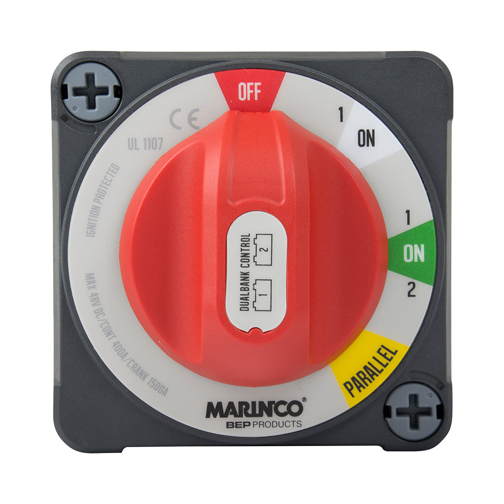 BEP Pro Installer 400a EZ-Mount Dual Bank Control Battery Switch - MC10 [772-DBC-EZ] - Premium Battery Management from BEP Marine - Just $74.99! 