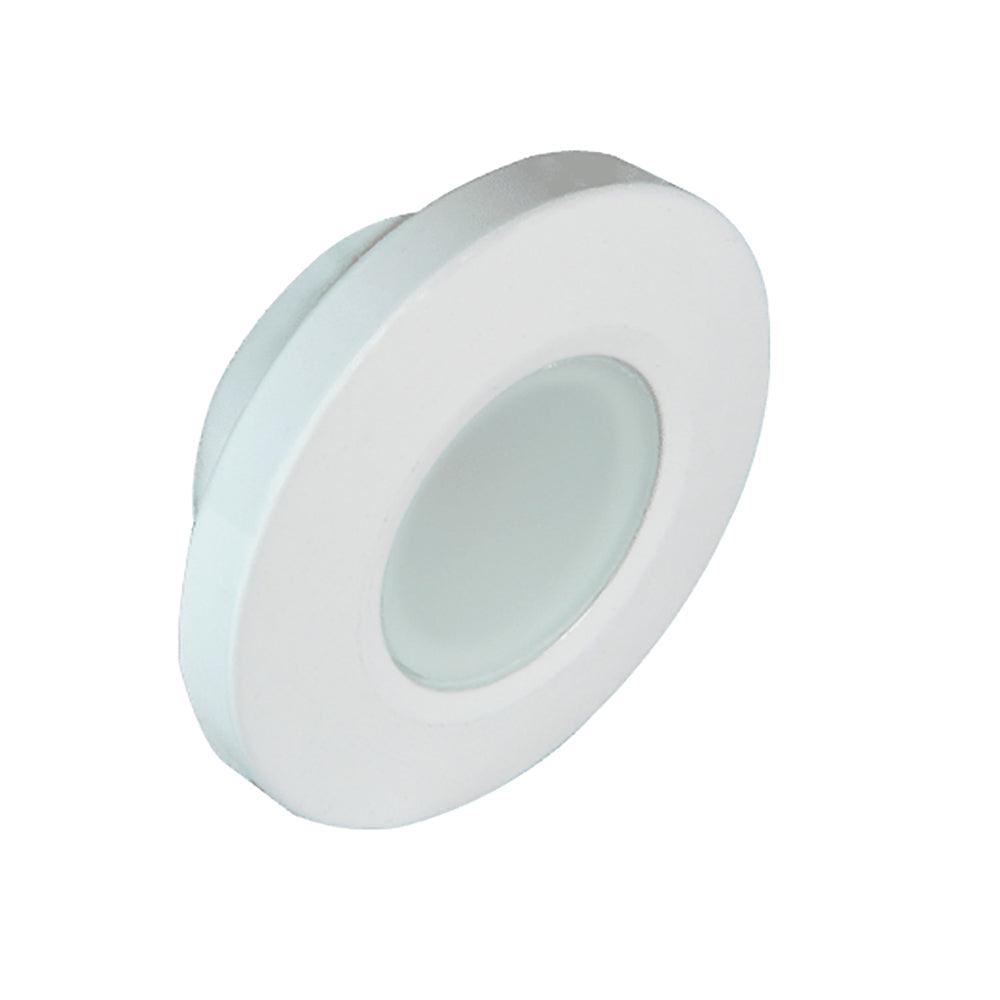 Lumitec Orbit Flush Mount Down Light Spectrum RGBW - White Housing [112527] - Premium Dome/Down Lights from Lumitec - Just $108.99! 