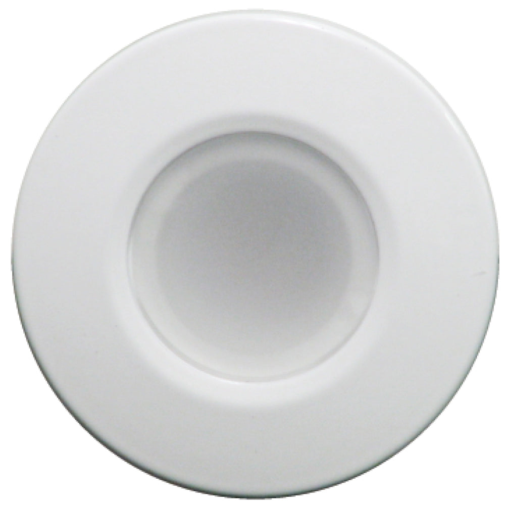 Lumitec Orbit Flush Mount Down Light Spectrum RGBW - White Housing [112527] - Premium Dome/Down Lights from Lumitec - Just $108.99! 