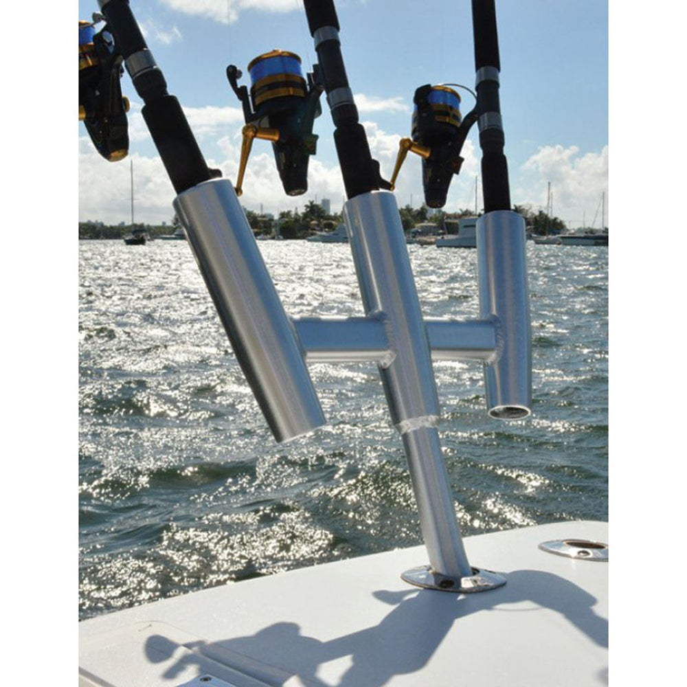 TACO Kite Fishing 3-Rod Cluster [F31-0770BSA-1] - Premium Rod Holders from TACO Marine - Just $224.99! 