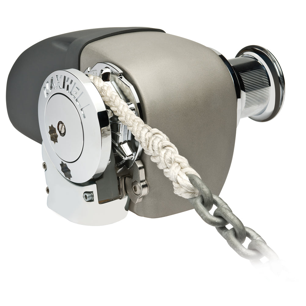 Maxwell HRC 10-8 Rope Chain Horizontal Windlass 5/16" Chain, 5/8" Rope 12V, with Capstan [HRC10812V] - Premium Windlasses from Maxwell - Just $2879.20! 