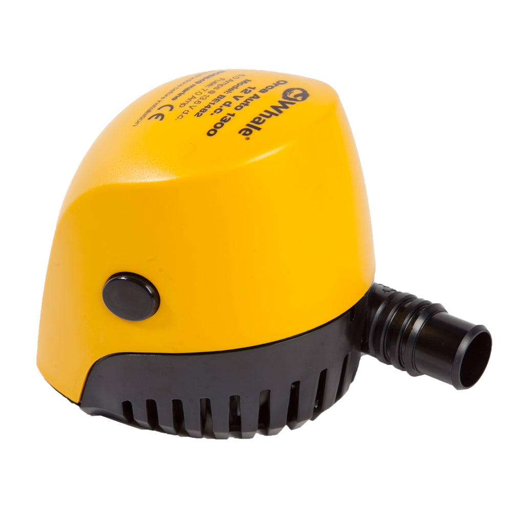 Whale Orca Auto 1300 12V Automatic Bilge Pump [BE1482] - Premium Bilge Pumps from Whale Marine - Just $108.99! 