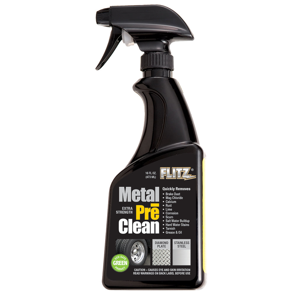 Flitz Metal Pre-Clean - All Metals Icluding Stainless Steel - 16oz Spray Bottle [AL 01706] - Premium Cleaning from Flitz - Just $17.95! 