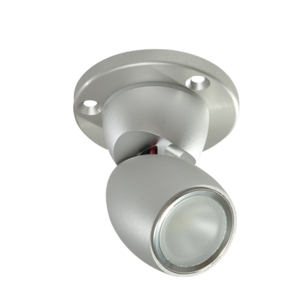 Lumitec GAI2 White Dimming/Red & Blue Non-Dimming Heavy Duty Base - Brushed Housing [111800] - Premium Interior / Courtesy Light from Lumitec - Just $185.99! Shop now at Boat Gear Depot