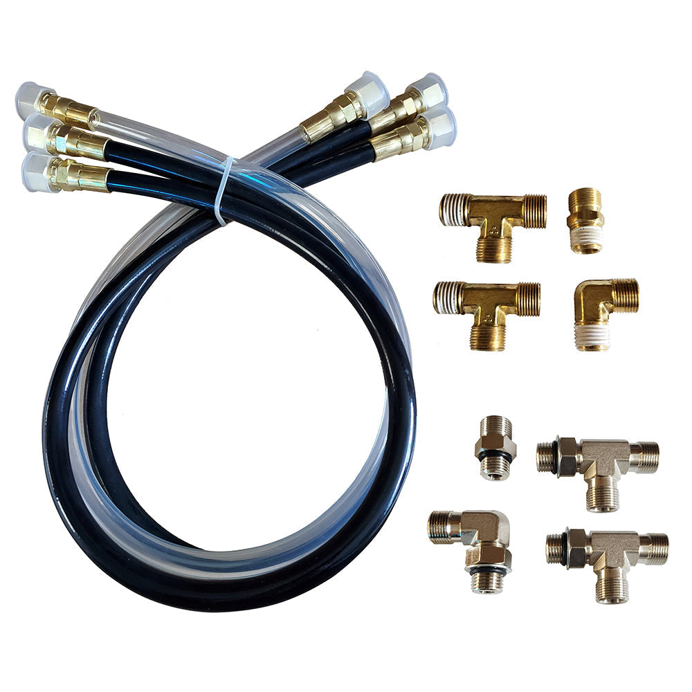 SI-TEX Autopilot Hydraulic Steering Installation Kit w/Hoses & Fittings [OC17SUK42] - Premium Autopilots from SI-TEX - Just $188.99! 