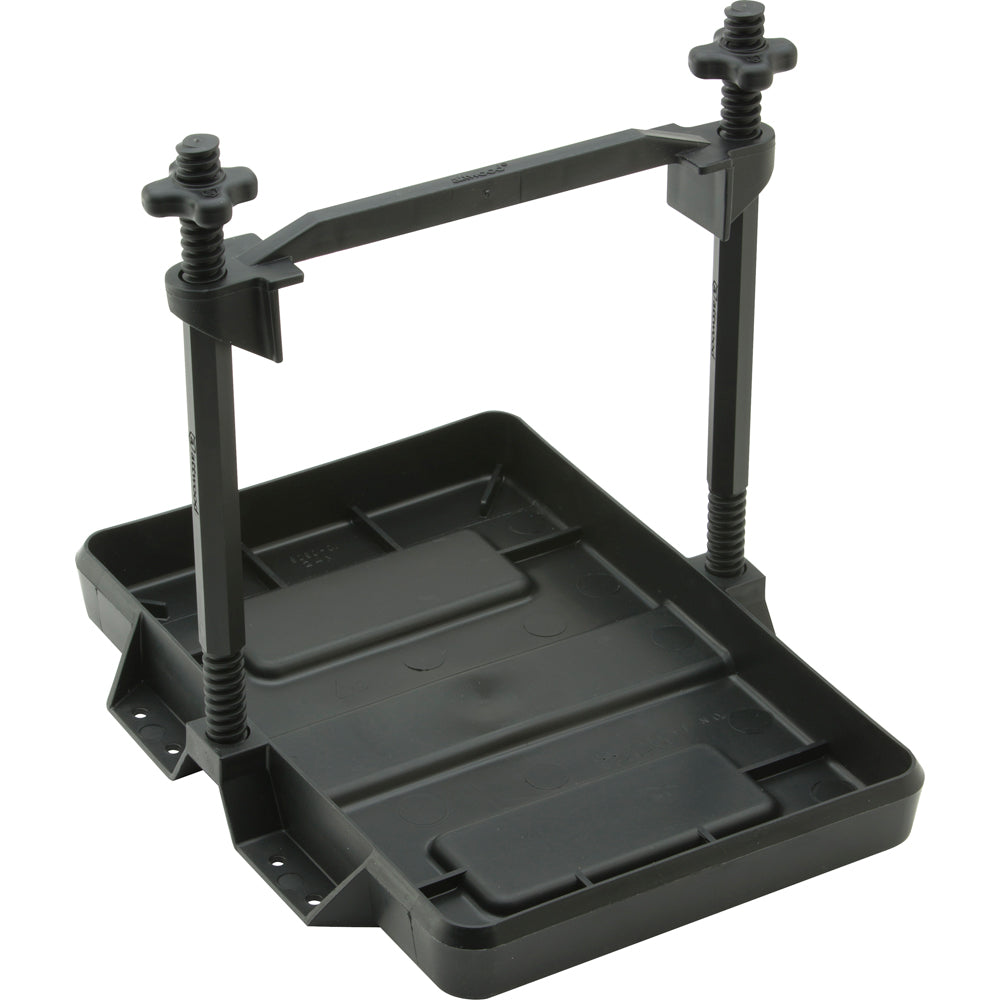Attwood Heavy-Duty All-Plastic Adjustable Battery Tray - 24 Series [9097-5] - Boat Outfitting, Boat Outfitting | Accessories, Brand_Attwood Marine, Electrical, Electrical | Accessories - Attwood Marine - Accessories