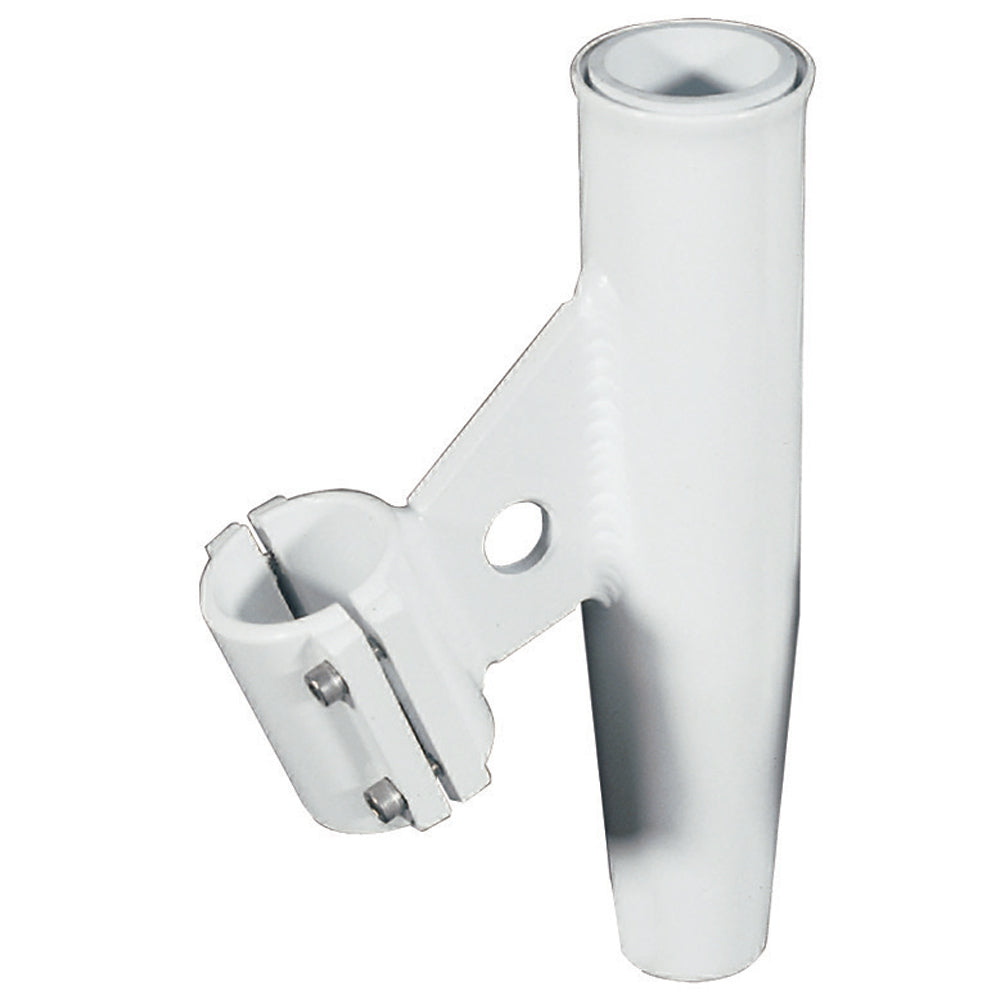 Lee's Clamp-On Rod Holder - White Aluminum - Vertical Mount - Fits 2.375" O.D Pipe [RA5005WH] - Premium Rod Holders from Lee's Tackle - Just $118.99! 