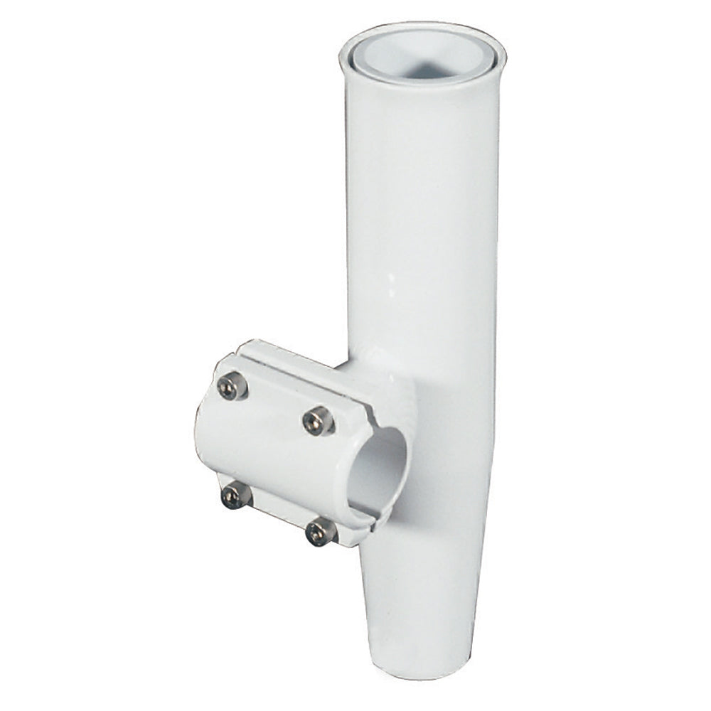 Lee's Clamp-On Rod Holder - White Aluminum - Horizontal Mount - Fits 1.050" O.D. Pipe [RA5201WH] - Premium Rod Holders from Lee's Tackle - Just $102.99! 