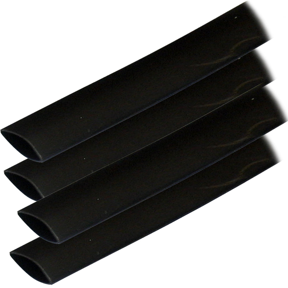 Ancor Adhesive Lined Heat Shrink Tubing (ALT) - 3/4" x 6" - 4-Pack - Black [306106] - Premium Wire Management from Ancor - Just $12.99! 