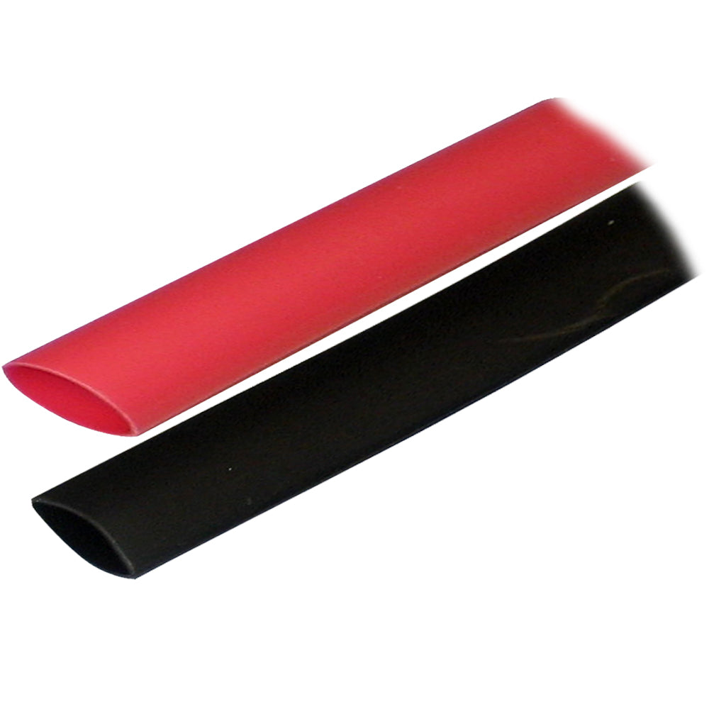 Ancor Adhesive Lined Heat Shrink Tubing (ALT) - 3/4" x 3" - 2-Pack - Black/Red [306602] - 1st Class Eligible, Brand_Ancor, Electrical, Electrical | Wire Management - Ancor - Wire Management