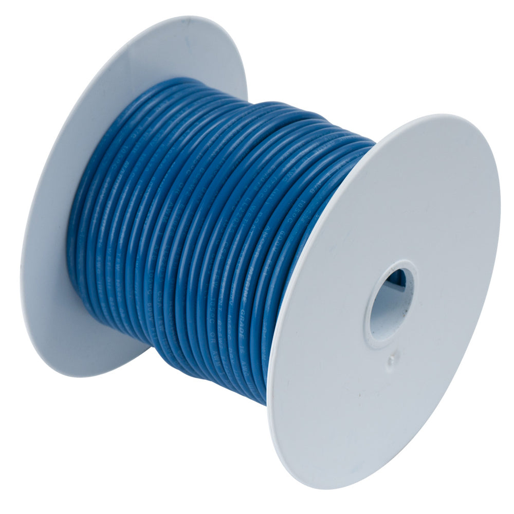 Ancor Dark Blue 18 AWG Tinned Copper Wire - 35' [180103] - Premium Wire from Ancor - Just $6.99! 