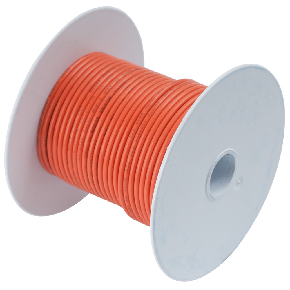 Ancor Orange 18 AWG Tinned Copper Wire - 100' [100510] - Premium Wire from Ancor - Just $13.99! 