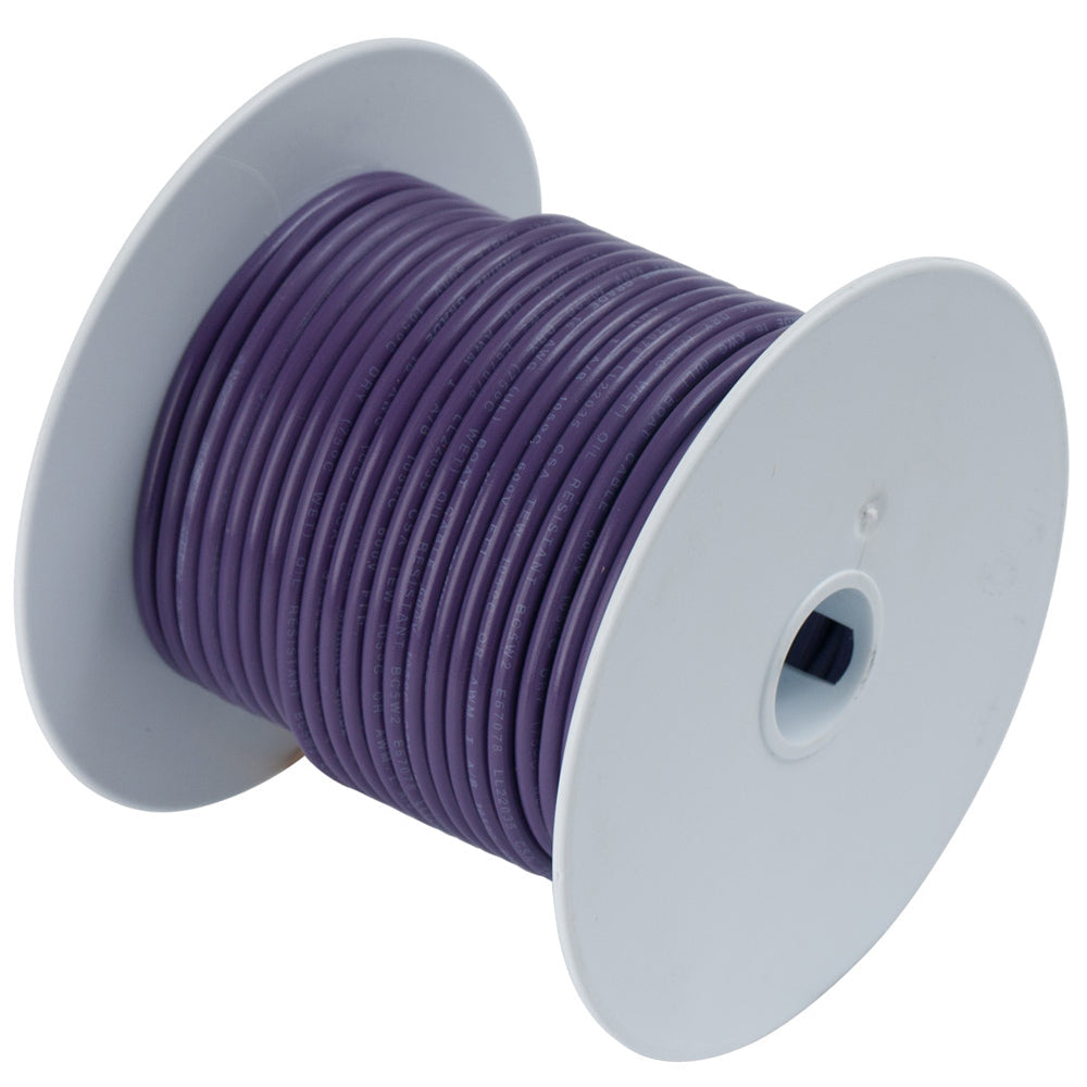 Ancor Purple 18 AWG Tinned Copper Wire - 35' [180703] - Premium Wire from Ancor - Just $6.99! 