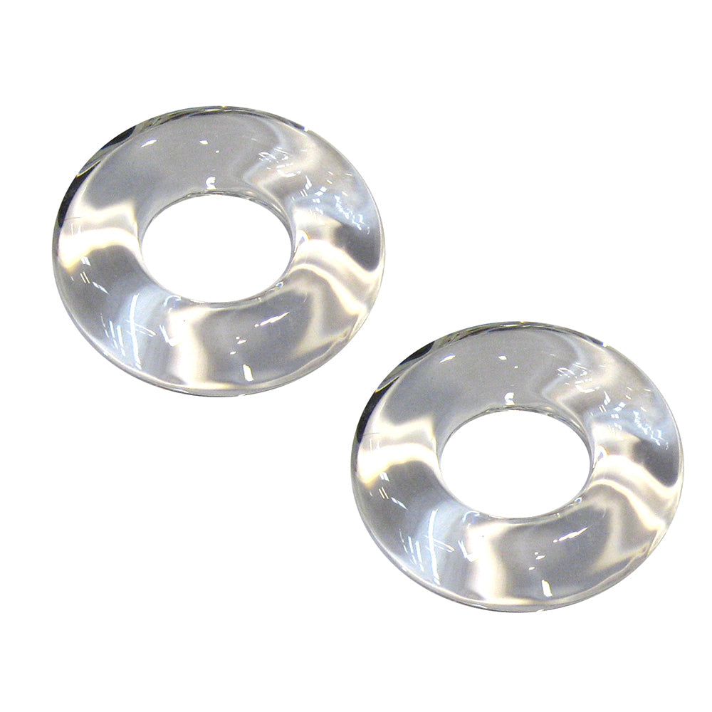 TACO Outrigger Glass Rings (Pair) [COK-0004G-2] - 1st Class Eligible, Brand_TACO Marine, Hunting & Fishing, Hunting & Fishing | Outrigger Accessories - TACO Marine - Outrigger Accessories