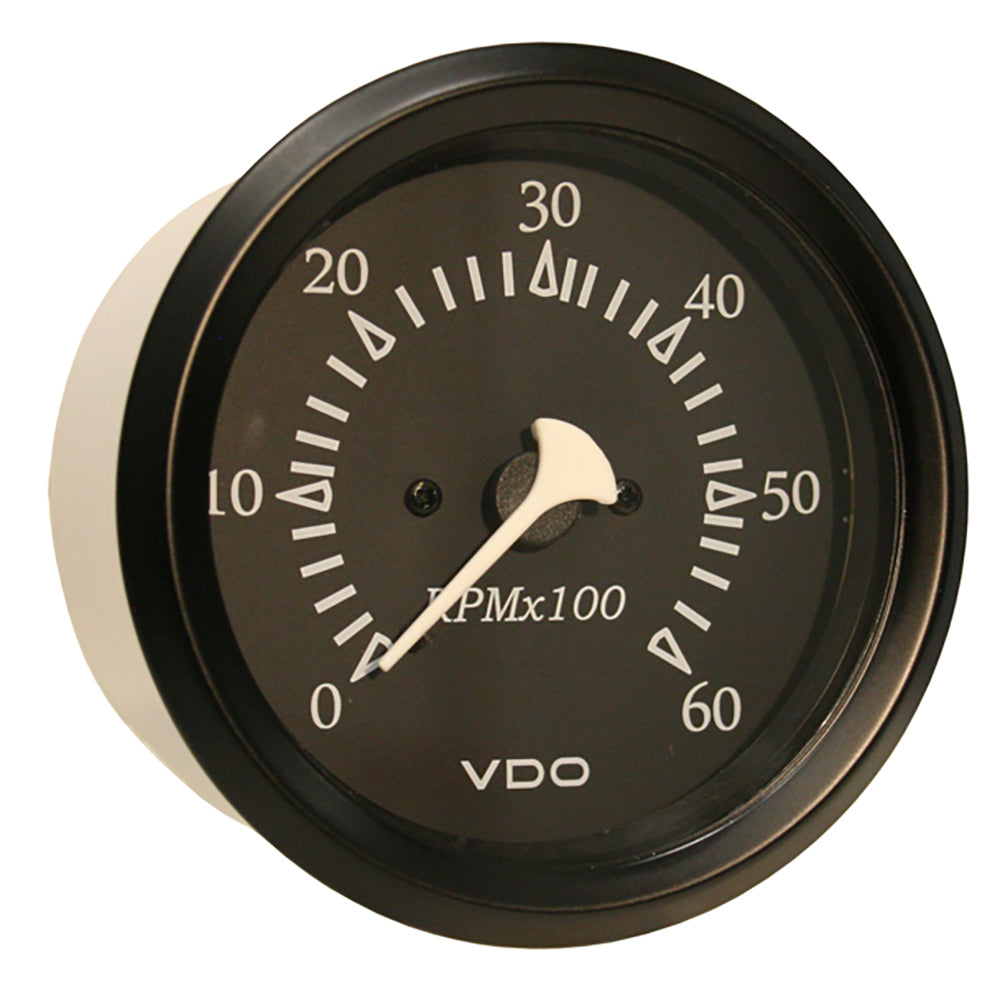 VDO Cockpit Marine 85mm (3-3/8") Sterndrive Tachometer - Black Dial/Bezel [333-11798] - Premium Gauges from VDO - Just $69.99! 