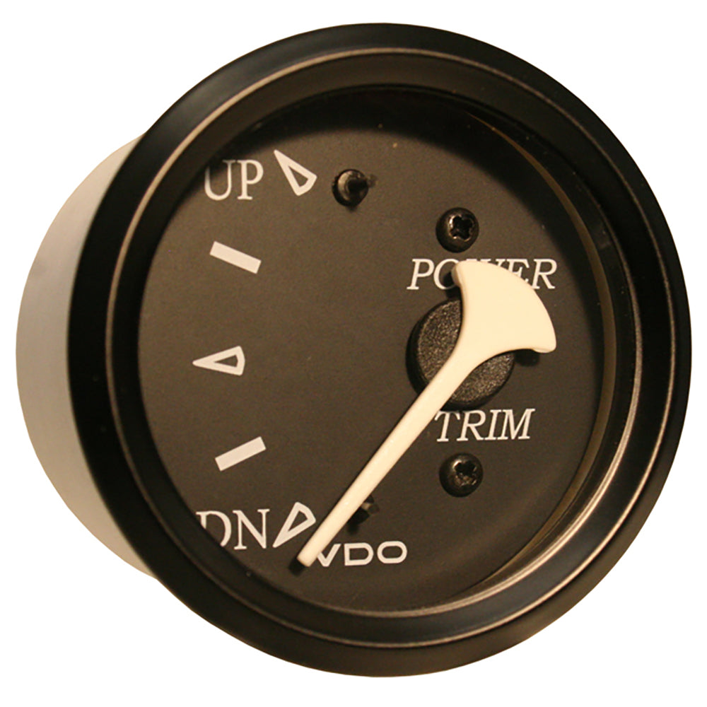 VDO Cockpit Marine Trim Gauge - f/ Mercury/Volvo/Yamaha 2001+ Engines - Black Dial/Bezel [382-11803] - Premium Gauges from VDO - Just $20.99! 