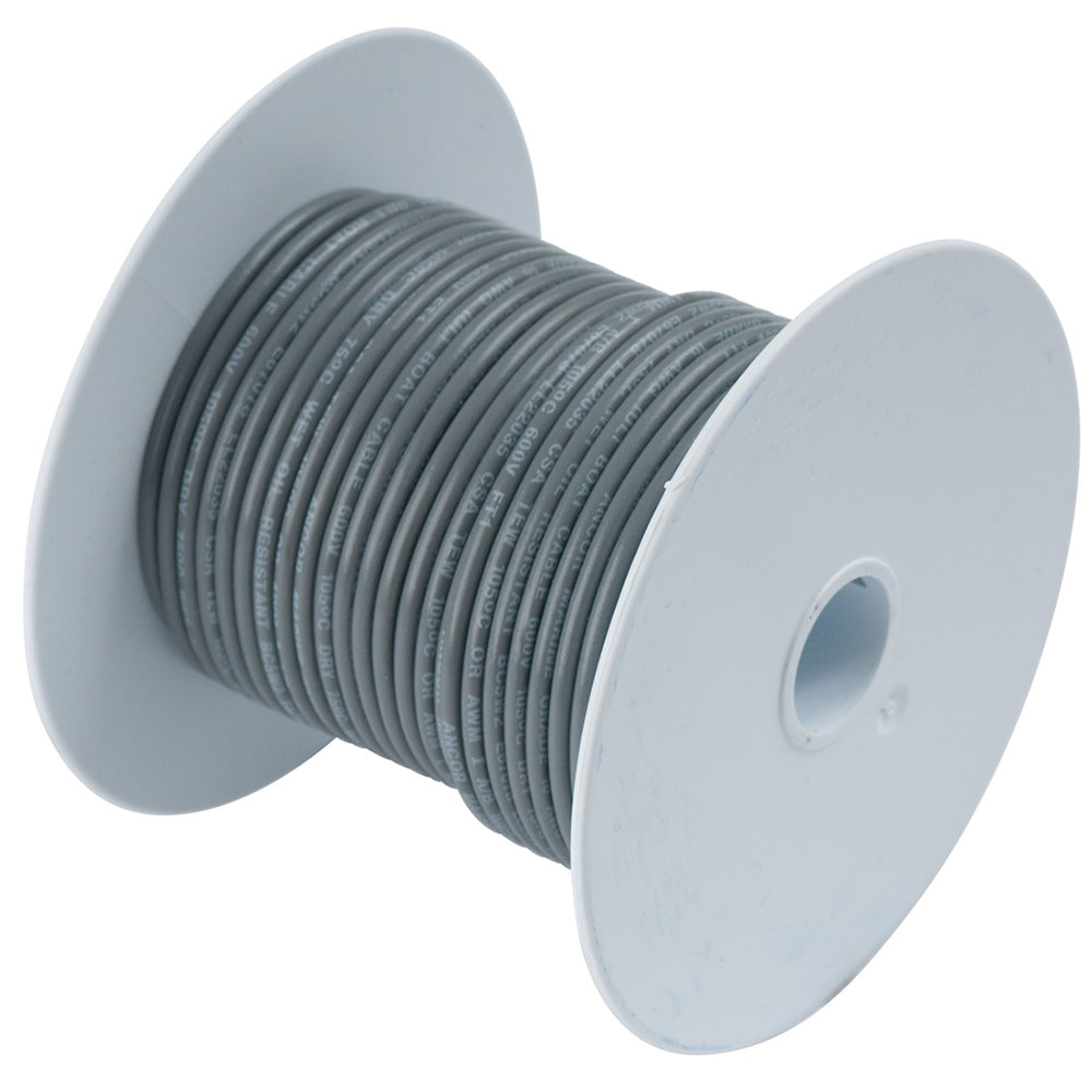 Ancor Grey 14 AWG Tinned Copper Wire - 18' [184403] - Premium Wire from Ancor - Just $7.99! 