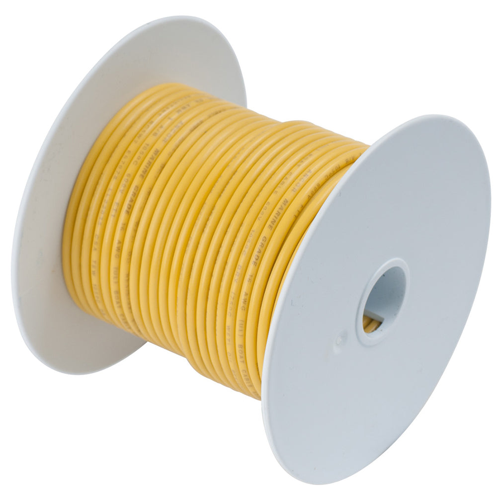 Ancor Yellow 14 AWG Tinned Copper Wire - 500' [105050] - Premium Wire from Ancor - Just $87.99! Shop now at Boat Gear Depot