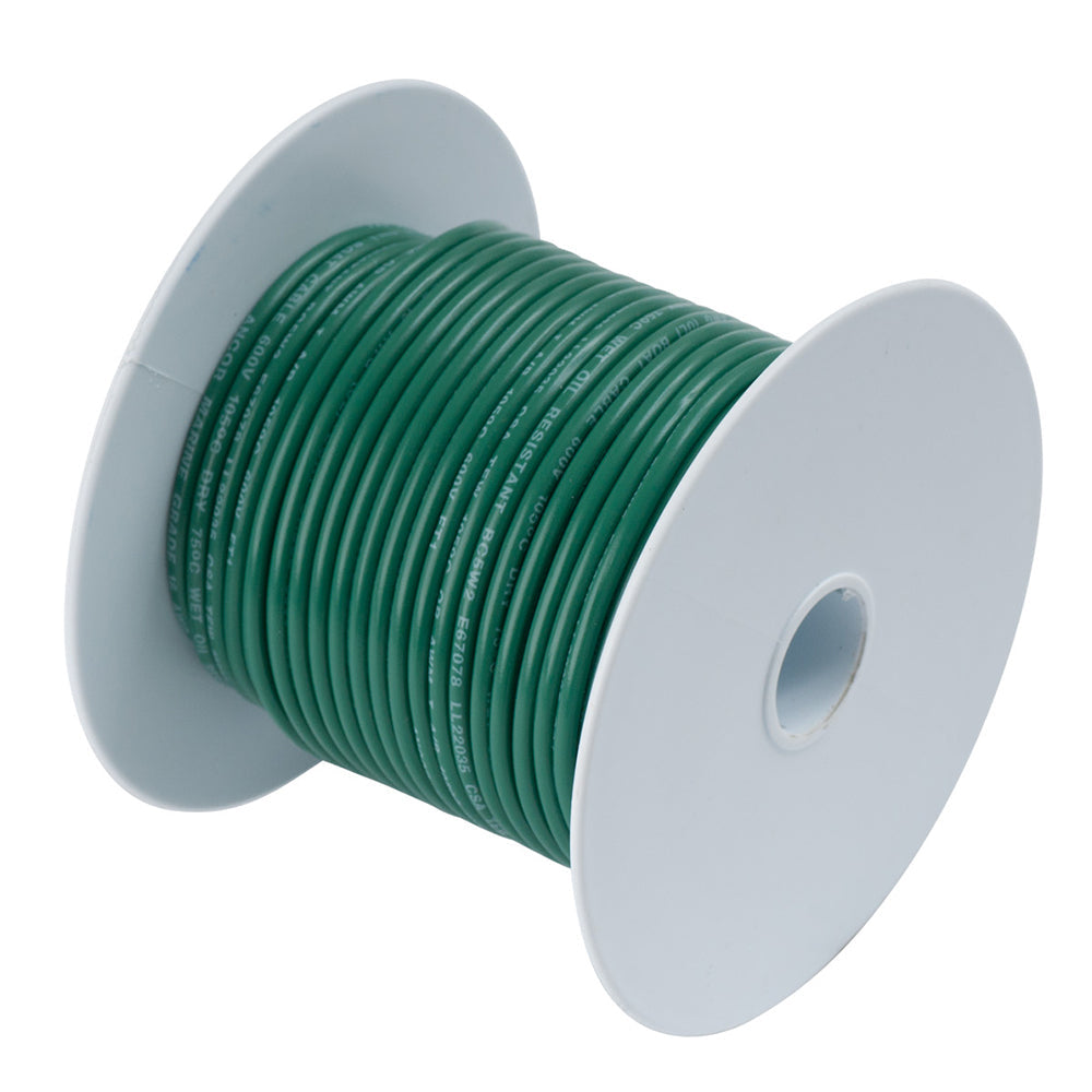 Ancor Green 8 AWG Tinned Copper Wire - 25' [111302] - Premium Wire from Ancor - Just $28.99! 