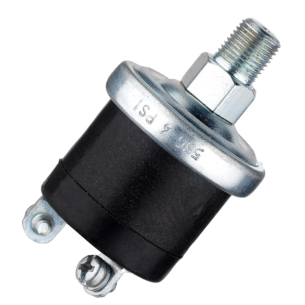 VDO Heavy Duty Normally Closed Single Circuit 4 PSI Pressure Switch [230-504] - Premium Gauge Accessories from VDO - Just $21.99! 