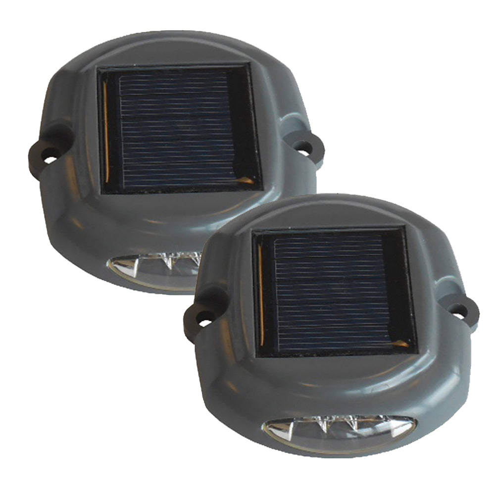 Dock Edge Docklite Solar Dock & Deck Light - 2-Pack [96-262-F] - Premium Docking Accessories from Dock Edge - Just $35.99! 