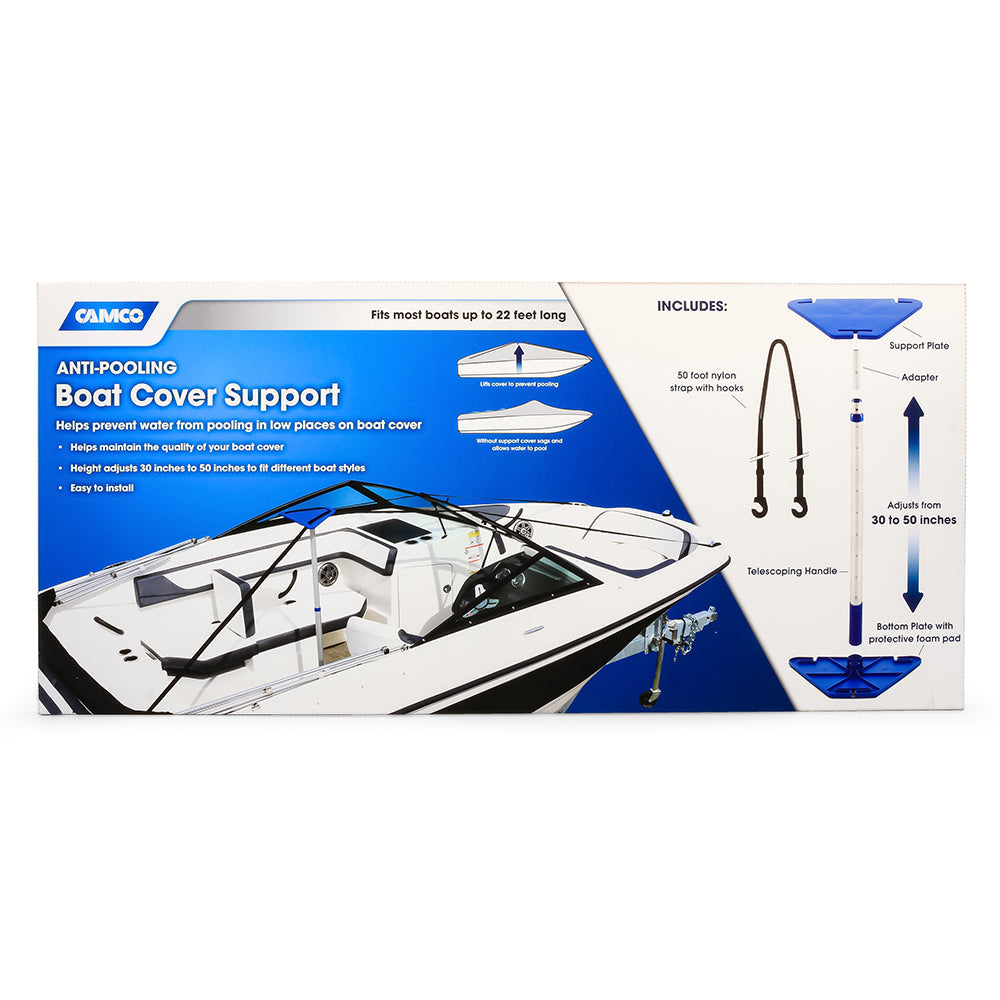 Camco Adjustable Boat Cover Support Kit [41970] - Premium Winter Covers from Camco - Just $48.99! 