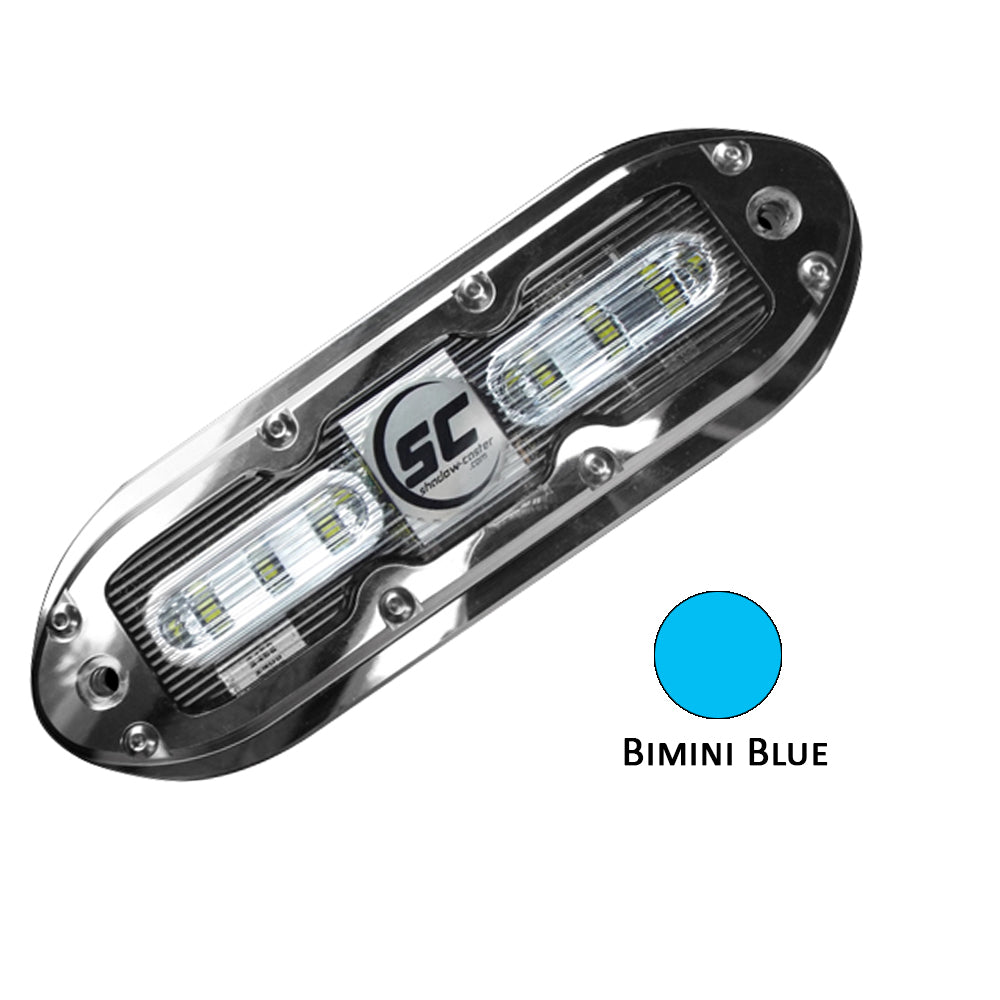 Shadow-Caster SCM-6 LED Underwater Light w/20' Cable - 316 SS Housing - Bimini Blue [SCM-6-BB-20] - Brand_Shadow-Caster LED Lighting, Lighting, Lighting | Underwater Lighting, MRP - Shadow-Caster LED Lighting - Underwater Lighting