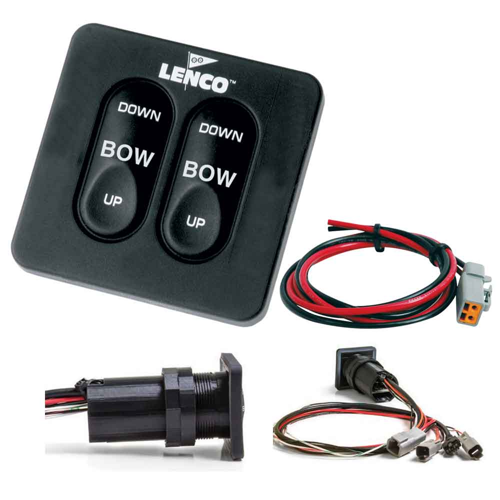 Lenco Standard Integrated Tactile Switch Kit w/Pigtail f/Single Actuator Systems [15169-001] - Premium Trim Tab Accessories from Lenco Marine - Just $208.99! 