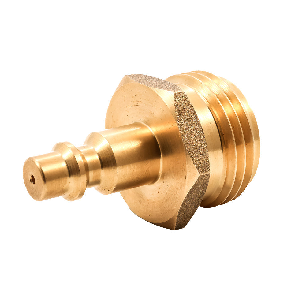 Camco Blow Out Plug - Brass - Quick-Connect Style [36143] - 1st Class Eligible, Brand_Camco, Marine Plumbing & Ventilation, Marine Plumbing & Ventilation | Accessories, Winterizing, Winterizing | Water Flushing Systems - Camco - Accessories