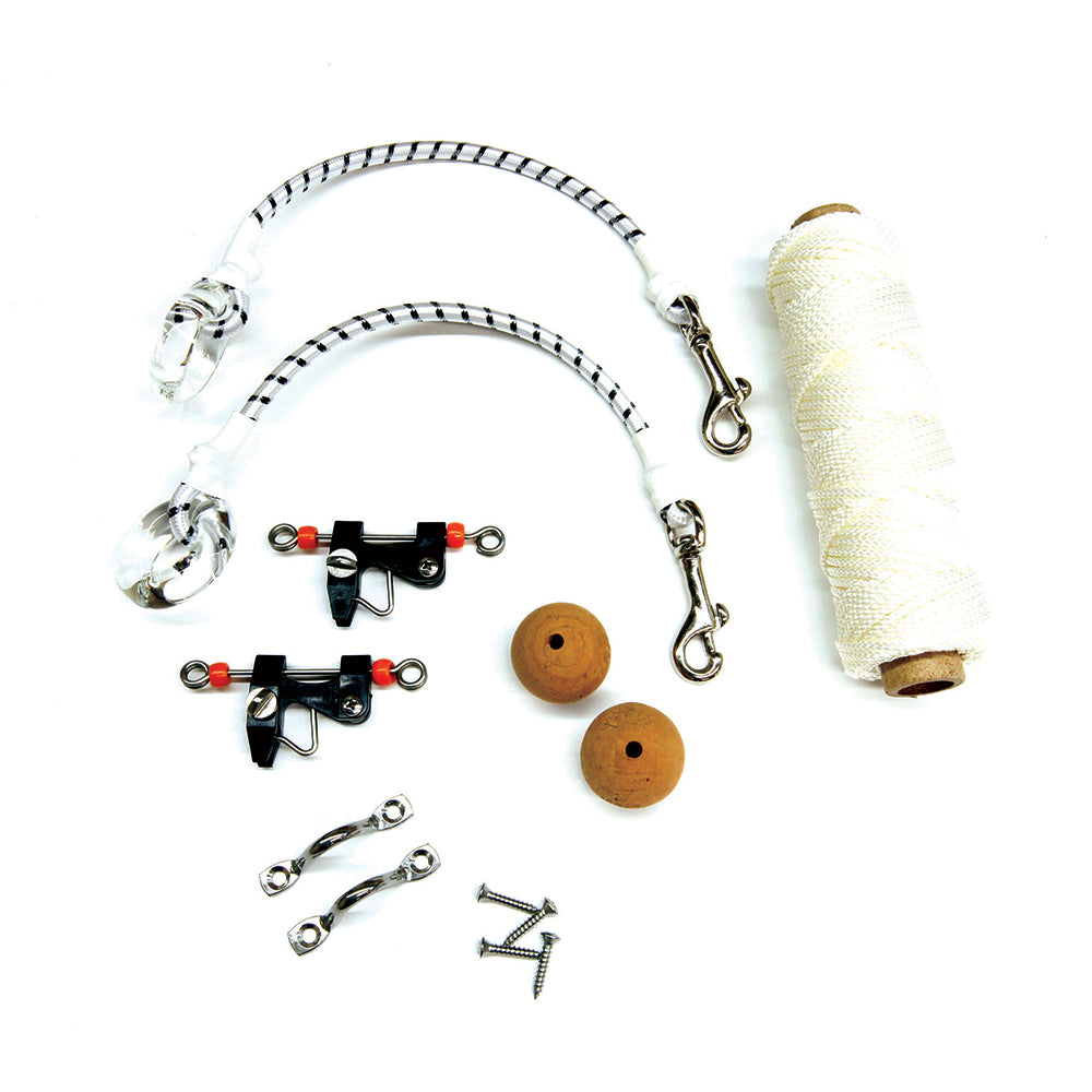 Tigress Economy Rigging Kit - White Nylon [88600] - Premium Outrigger Accessories from Tigress - Just $76.99! 