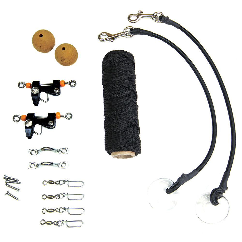 Tigress Deluxe Rigging Kit - Black Nylon [88601] - Premium Outrigger Accessories from Tigress - Just $104.99! 