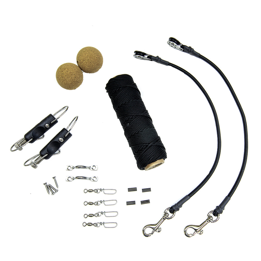 Tigress Elite Rigging Kit - Black Nylon [88603] - Premium Outrigger Accessories from Tigress - Just $141.99! 