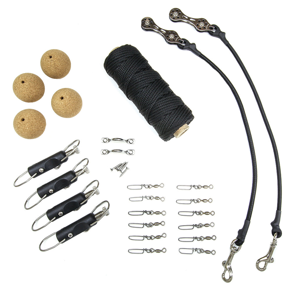 Tigress Ultimate Rigging Kit - Black Nylon [88605] - Premium Outrigger Accessories from Tigress - Just $258.99! 