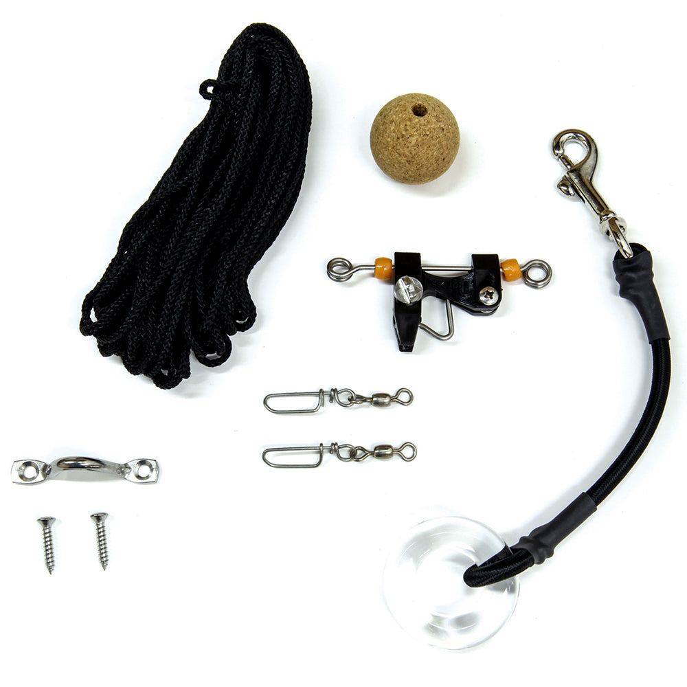 Tigress Center Rigger Kit - Black Nylon [88610] - Premium Outrigger Accessories from Tigress - Just $59.99! 