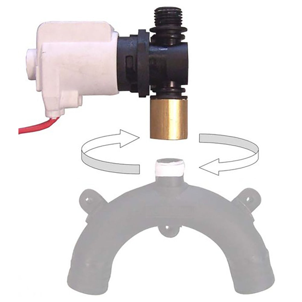 Jabsco Vented Loop Solenoid Valve f/37010 Series Toilet [37068-2000] - Premium Accessories from Jabsco - Just $104.99! 