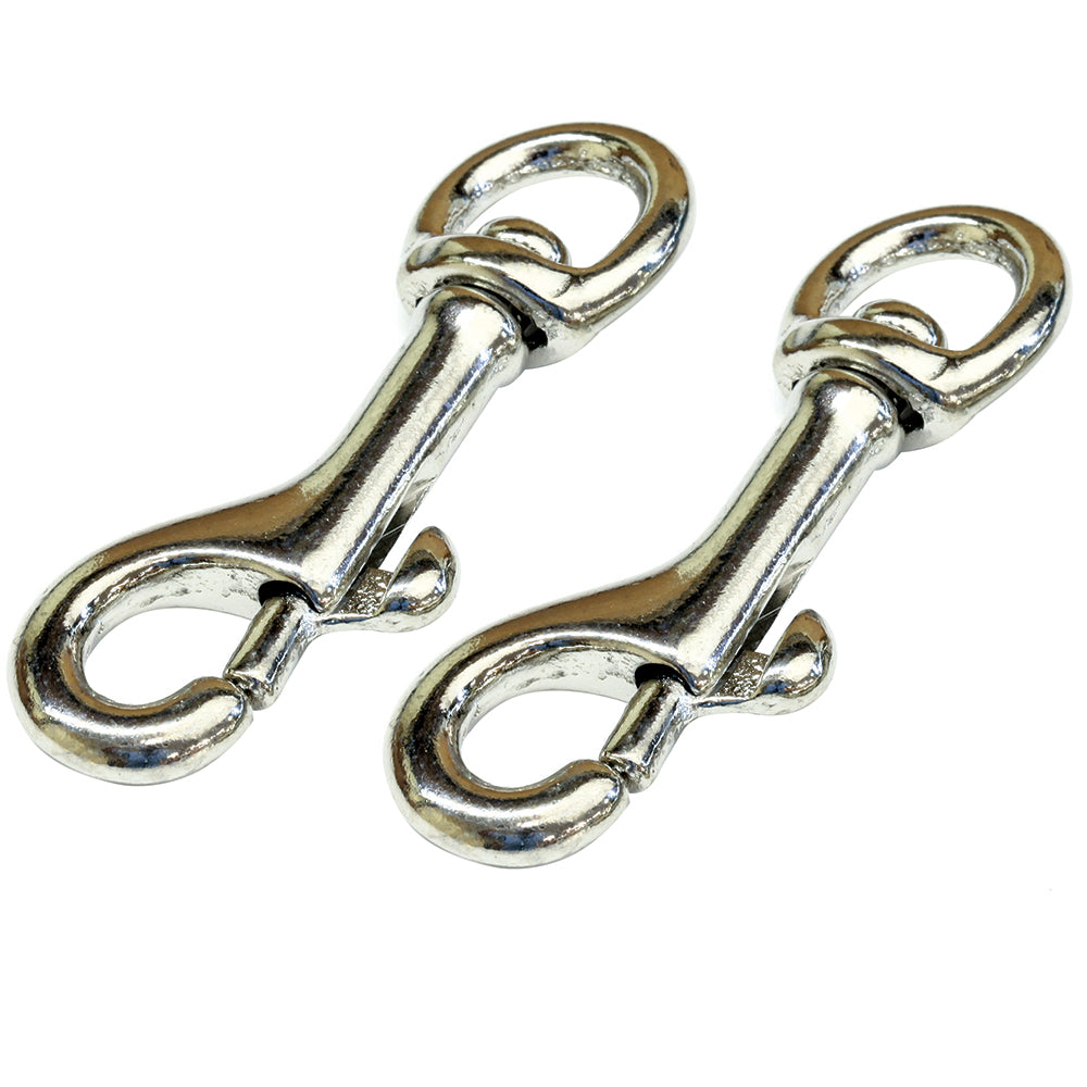 Tigress Nickel Plated Brass Snaps - Pair [88666] - Premium Outrigger Accessories from Tigress - Just $10.99! 