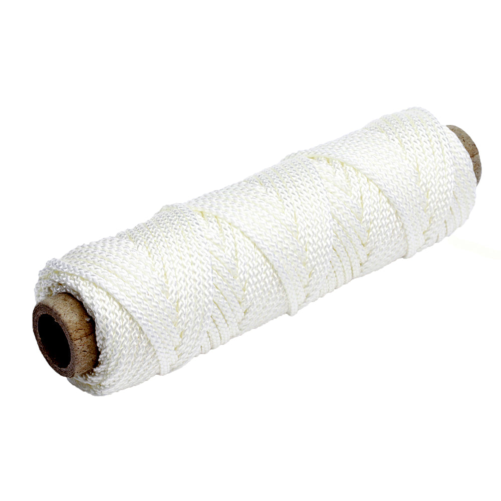 Tigress 100' of 375lb Nylon Braid - White [88672] - Premium Outrigger Accessories from Tigress - Just $20.99! 