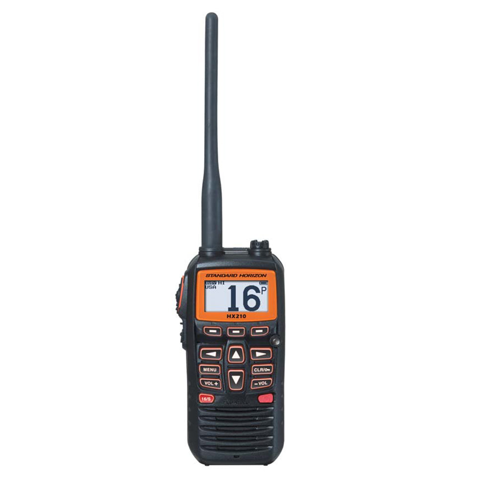 Standard Horizon HX210 6W Floating Handheld Marine VHF Transceiver [HX210] - Brand_Standard Horizon, Communication, Communication | VHF - Handheld, Paddlesports, Paddlesports | VHF - Handheld - Standard Horizon - VHF - Handheld