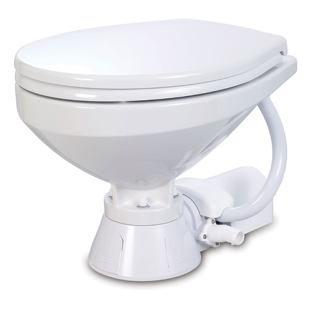 Jabsco Electric Marine Toilet - Compact Bowl - 12V [37010-3092] - Premium Marine Sanitation from Jabsco - Just $495.99! 