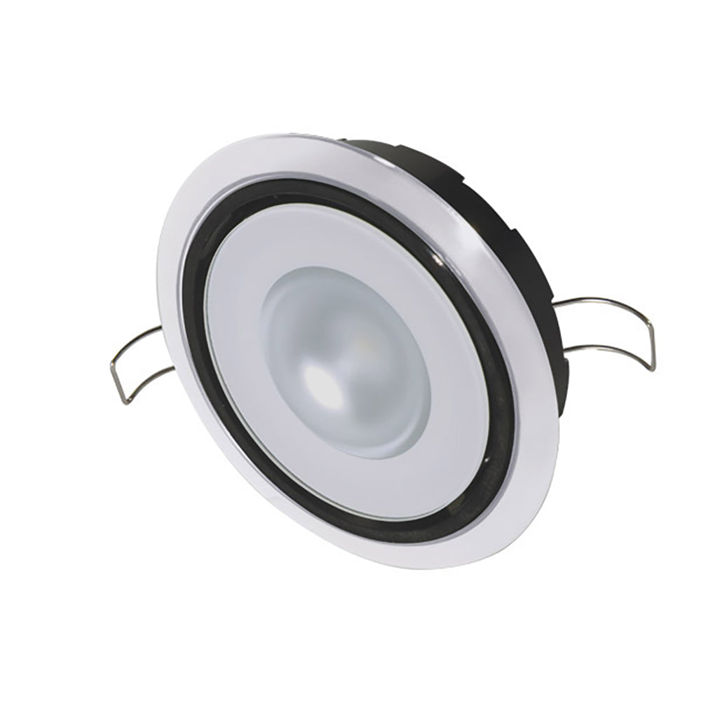 Lumitec Mirage Positionable Down Light - Spectrum RGBW Dimming - White Bezel [115127] - 1st Class Eligible, Brand_Lumitec, Lighting, Lighting | Dome/Down Lights - Lumitec - Dome/Down Lights