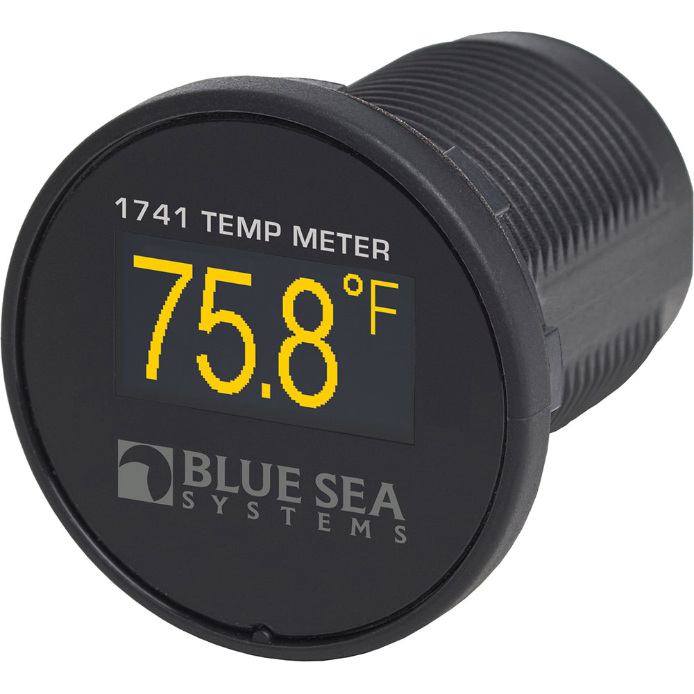 Blue Sea 1741 Mini OLED Temperature Meter [1741] - Premium Meters & Monitoring from Blue Sea Systems - Just $62.99! 