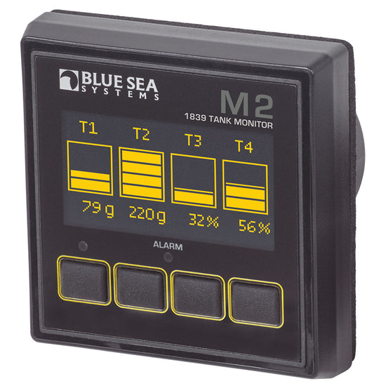 Blue Sea 1839 M2 OLED Tank Monitor [1839] - Premium Meters & Monitoring from Blue Sea Systems - Just $298.99! 