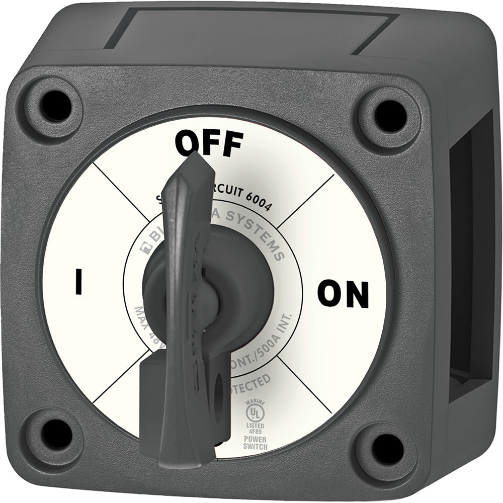 Blue Sea 6004200 Single Circuit ON-OFF w/Locking Key - Black [6004200] - Premium Battery Management from Blue Sea Systems - Just $30.99! 