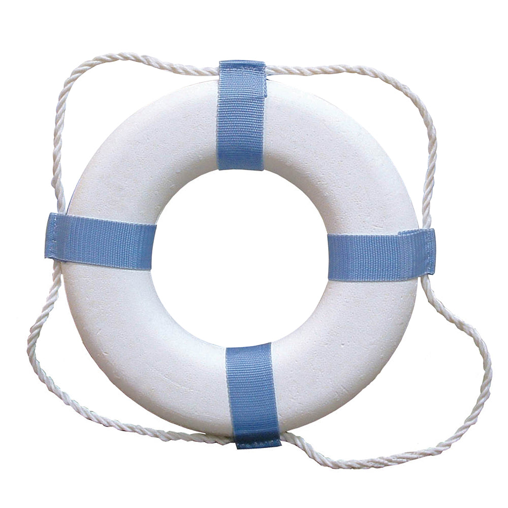 Taylor Made Decorative Ring Buoy - 20" - White/Blue - Not USCG Approved [372] - Premium Personal Flotation Devices from Taylor Made - Just $46.99! 